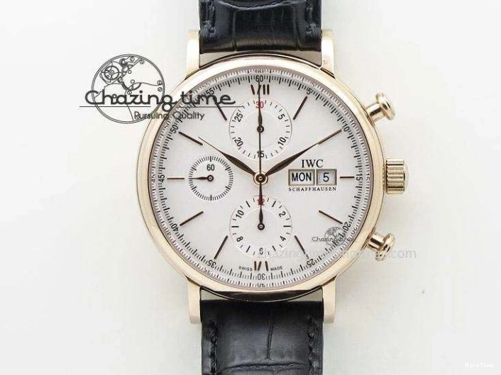 MIROTIME 1227 Big Pilot Real PR IW502701 RG YLF 1:1 Best Edition Blue Dial On Calfskin Strap A Classic 7225